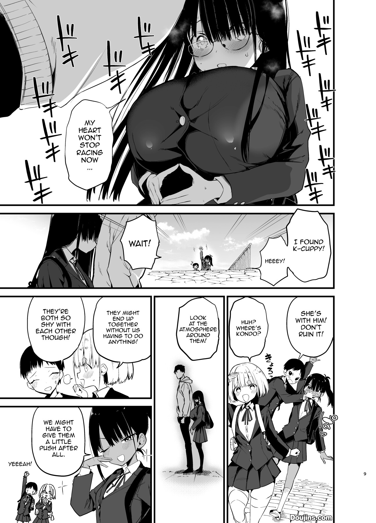 Hentai Manga Comic-Introverted K-cup girl 4-Read-9